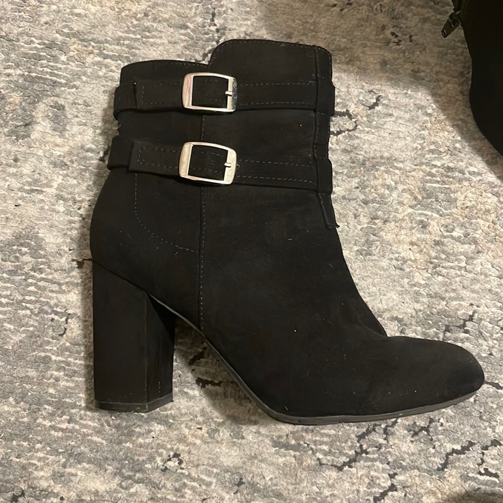 Black heels